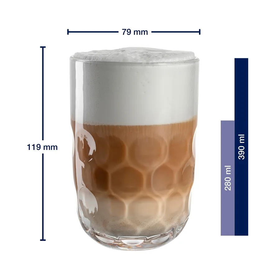 Latte Macchiatto Becher detail