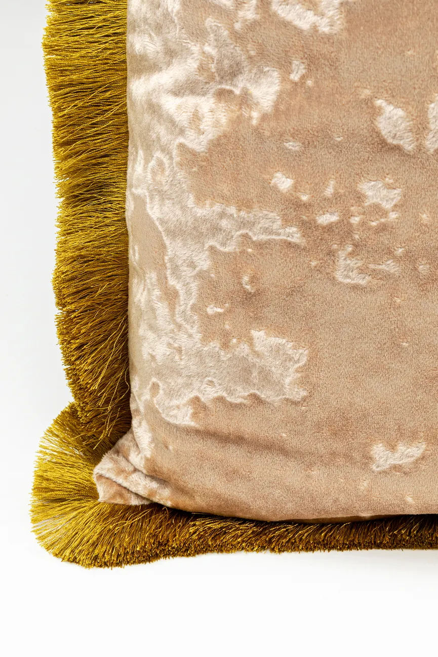 Kissen "Cannes" puder detail