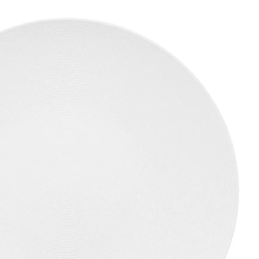 Speiseteller "Loft" weiß detail