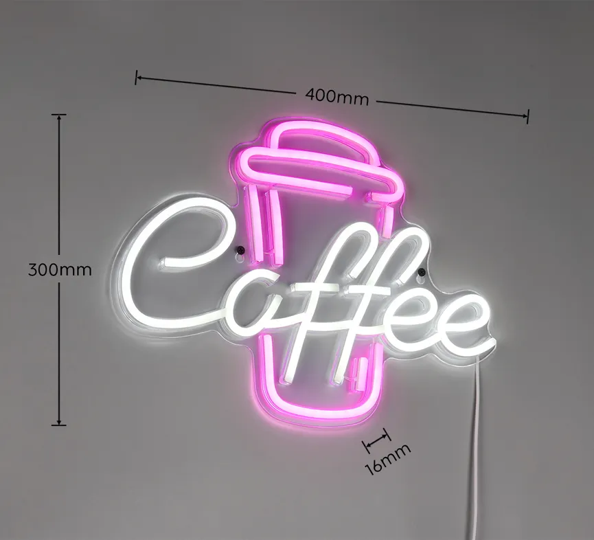 LED-Wandleuchte "Coffee" detail