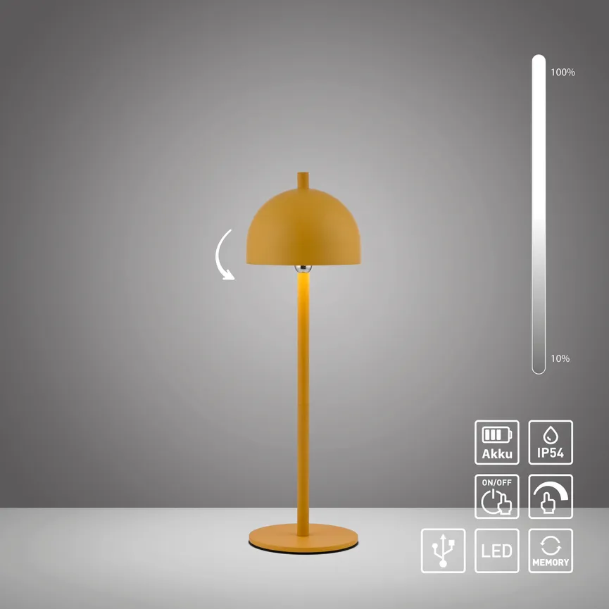 Akku-Tischleuchte "BELLIS" detail