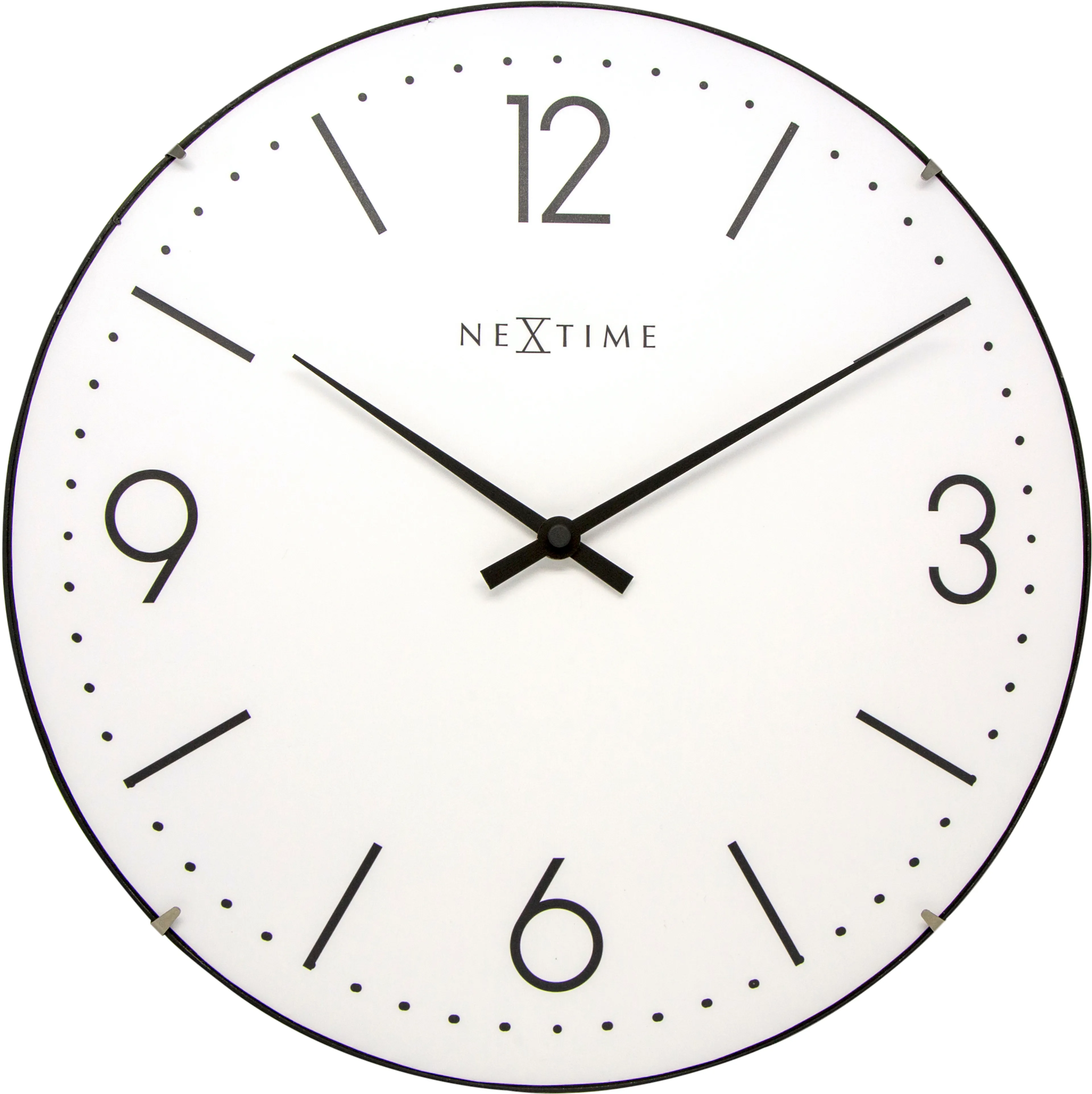 Quarzwanduhr Basic Dome Ø 35 cm