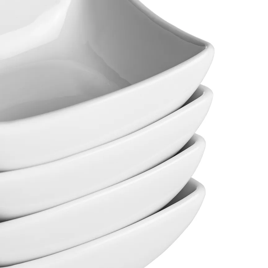 Schälchen 4er-Set weiß detail