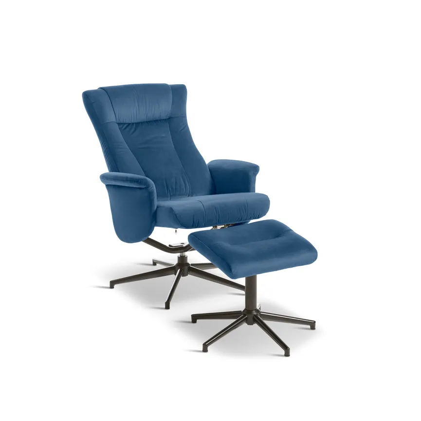 Relaxsessel + Hocker detail
