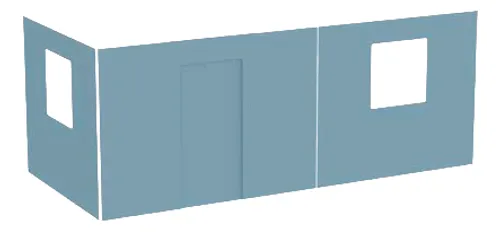 Spielvorhang 3er Set