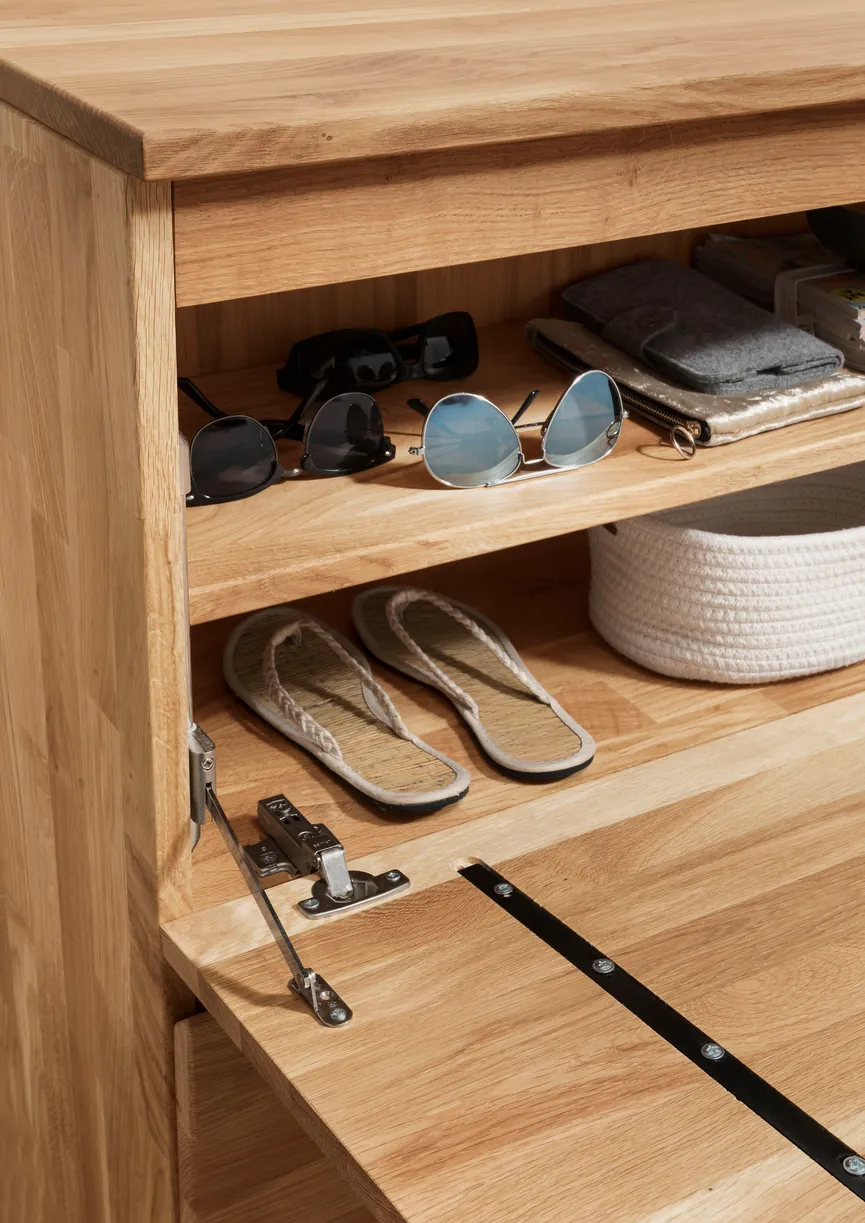 Hänge-Schuhschrank detail