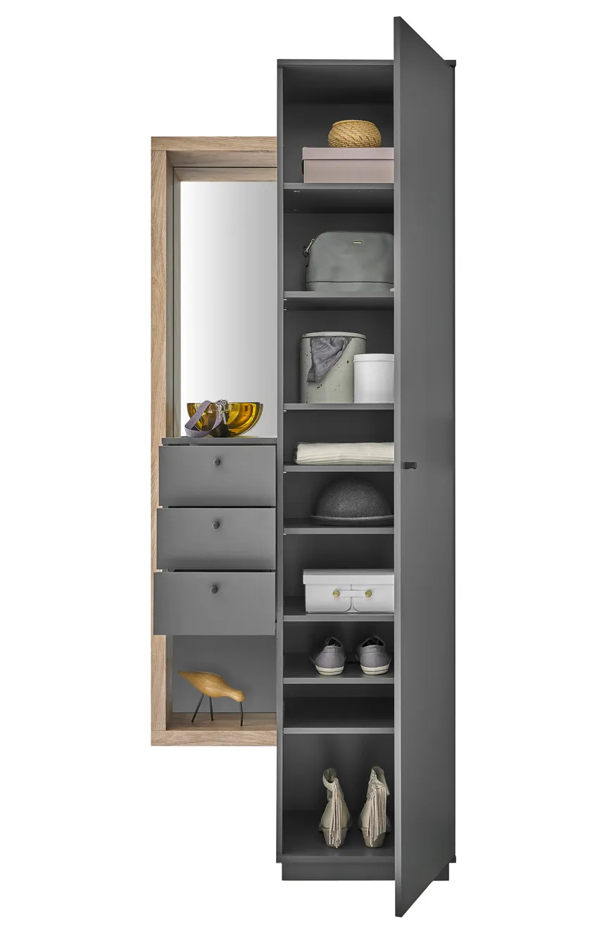 Kompaktgarderobe detail