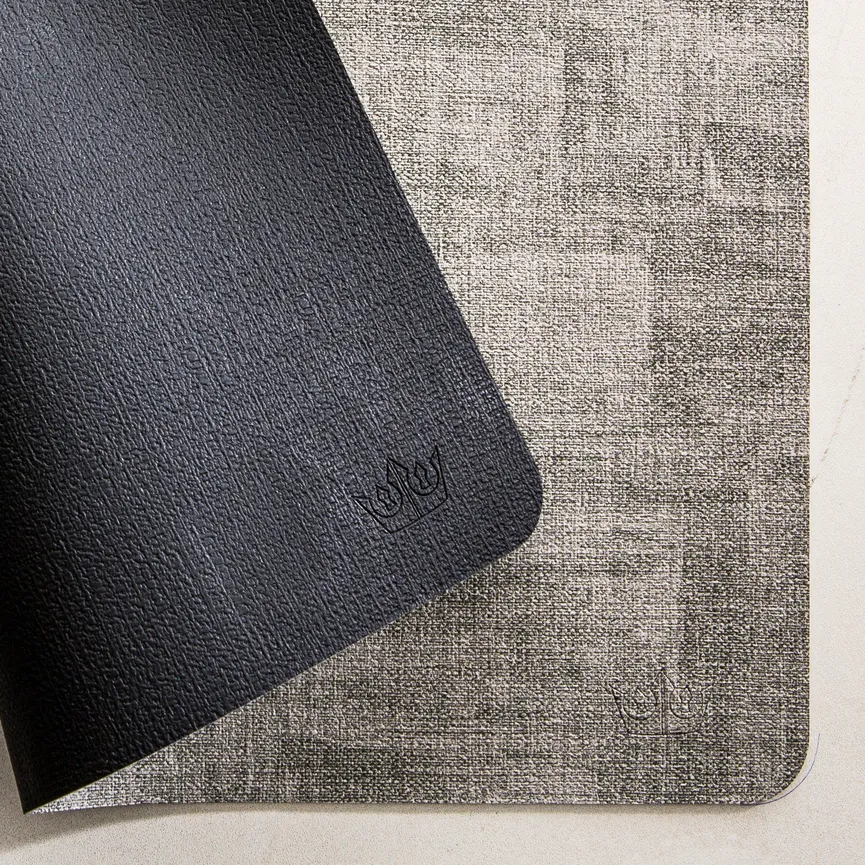 Tischset schwarz-hellgrau material_farbe