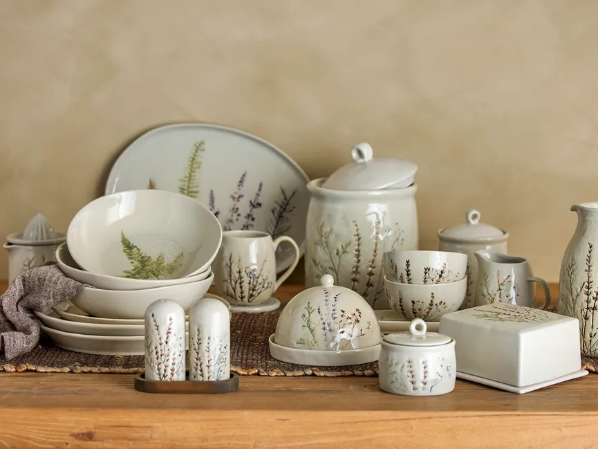 Becher "Bea" 400 ml natur milieu