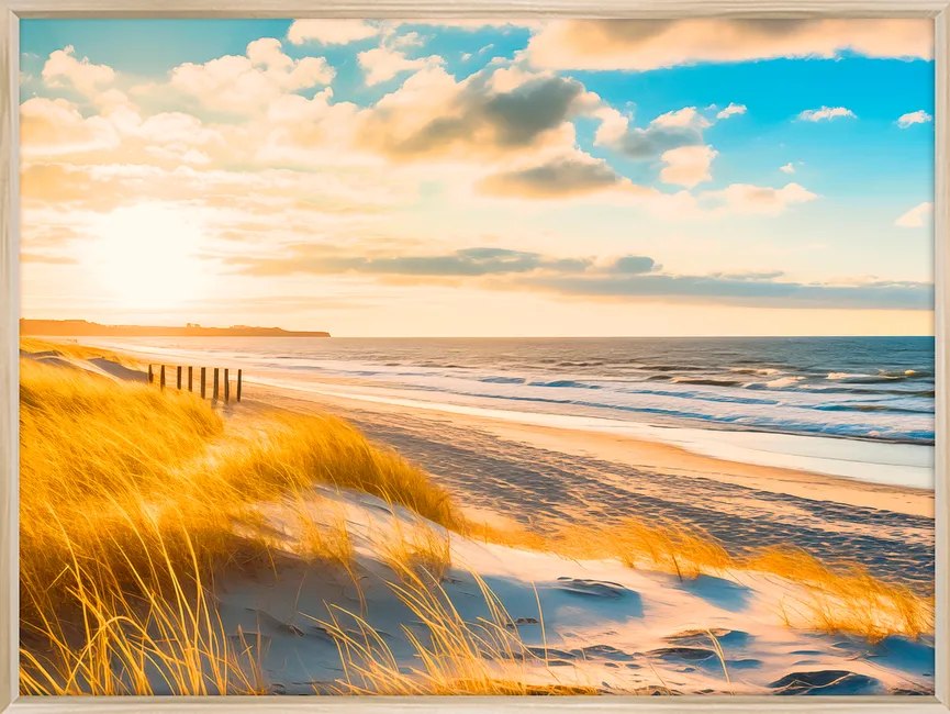 Wandbild "Baltic Sea IV" blau hauptaufnahme