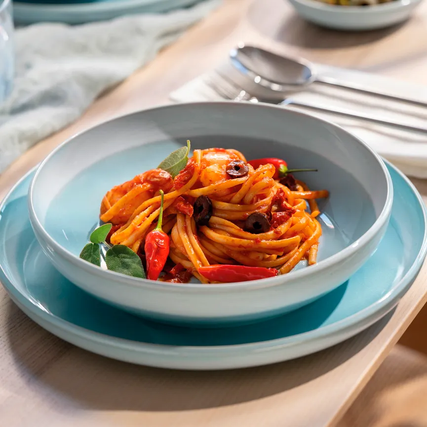 Pastaschale "Perlemor" 650 ml milieu