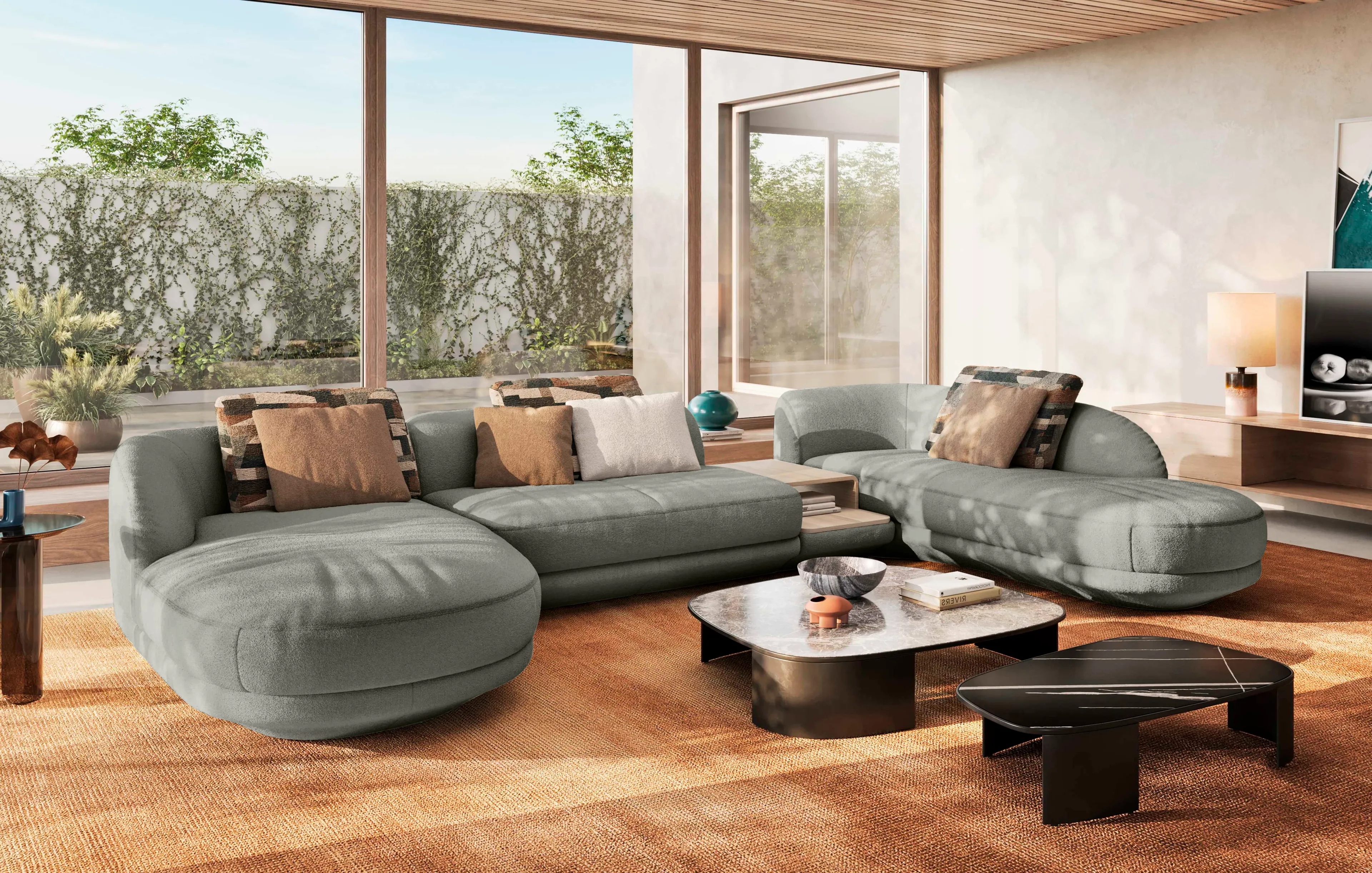 Ecksofa "Miu" System Momoko