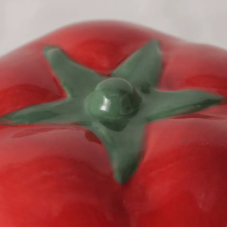 Figur "Tomate" rot detail