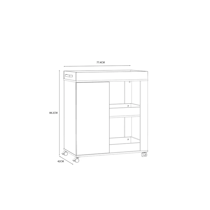 Barschrank 2T detail