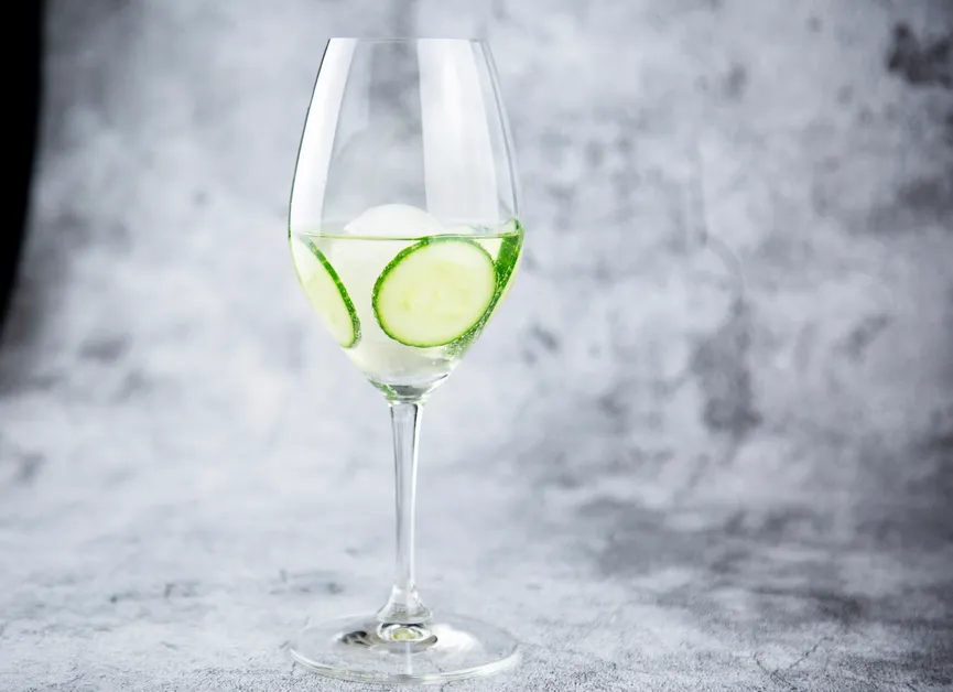 Champagnerglas "Mixing" dimensionsmarker