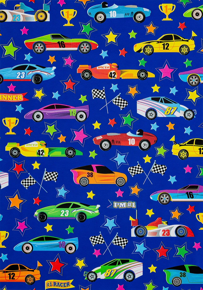 Geschenkpapier "Kids 1" bunt detail