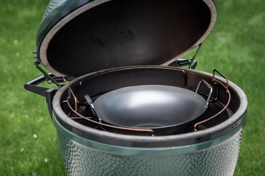 Carbon Steel Grill Wok detail