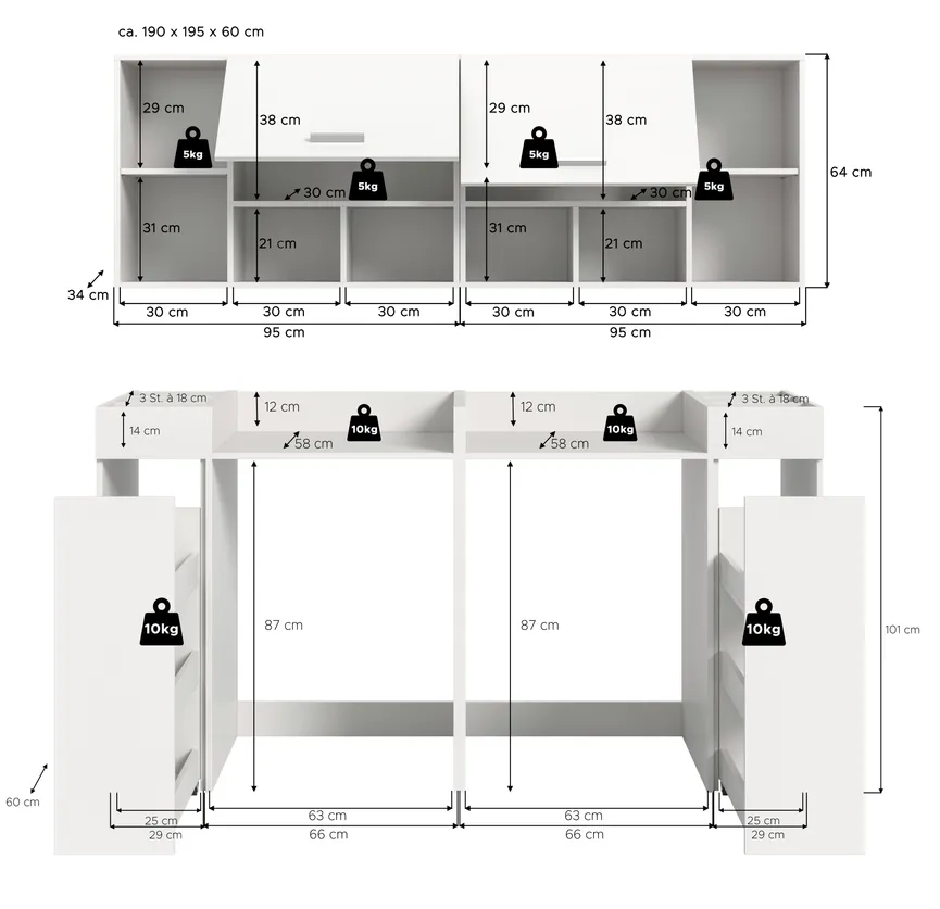 Waschmaschinenumbau-Set detail