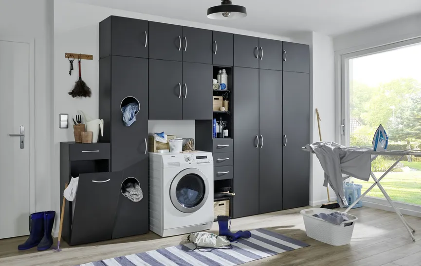 Schrank 2T/B 80 cm milieu