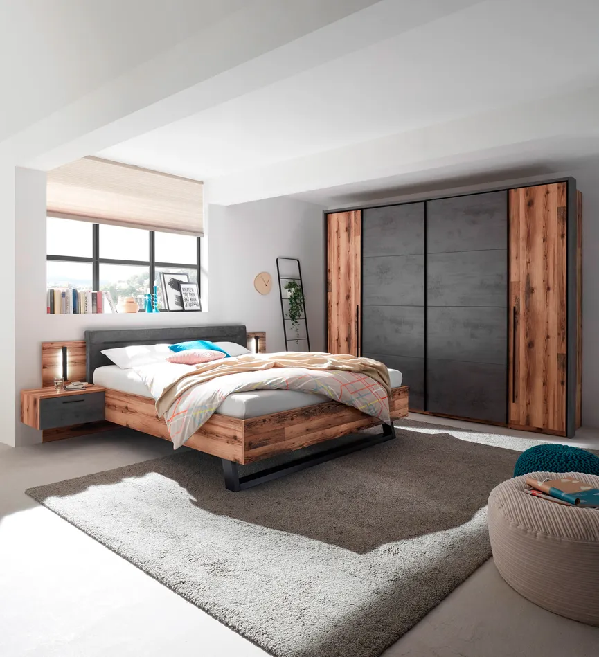 Schwebe-/Drehtürenschrank milieu