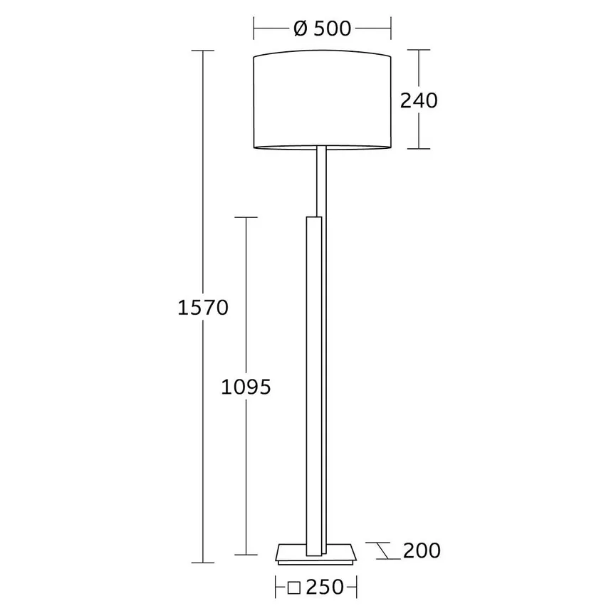 Stehleuchte "Arian" detail