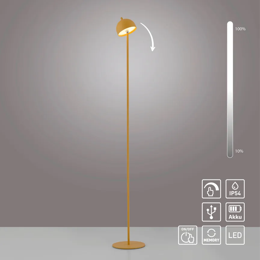 Akku-Stehleuchte "BELLIS" detail