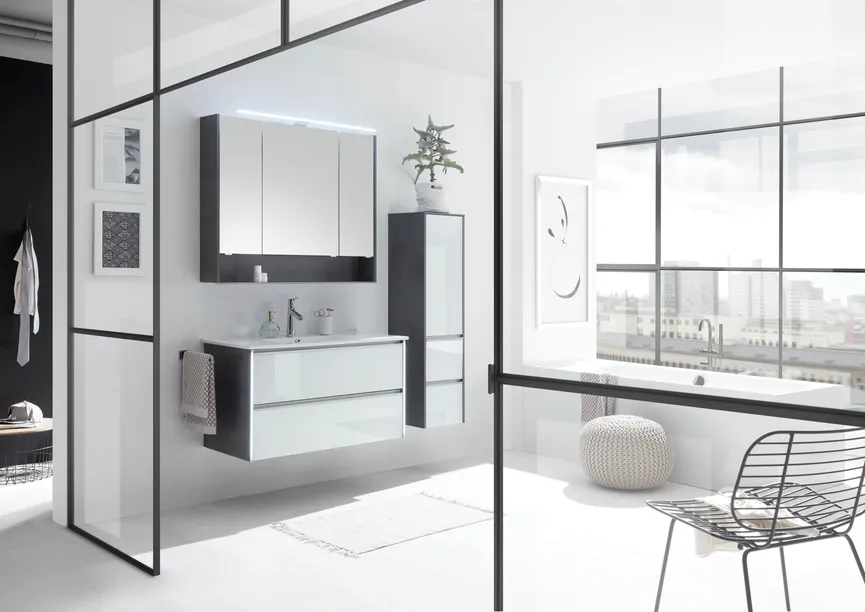 *Vorzug Waschtischkombination detail
