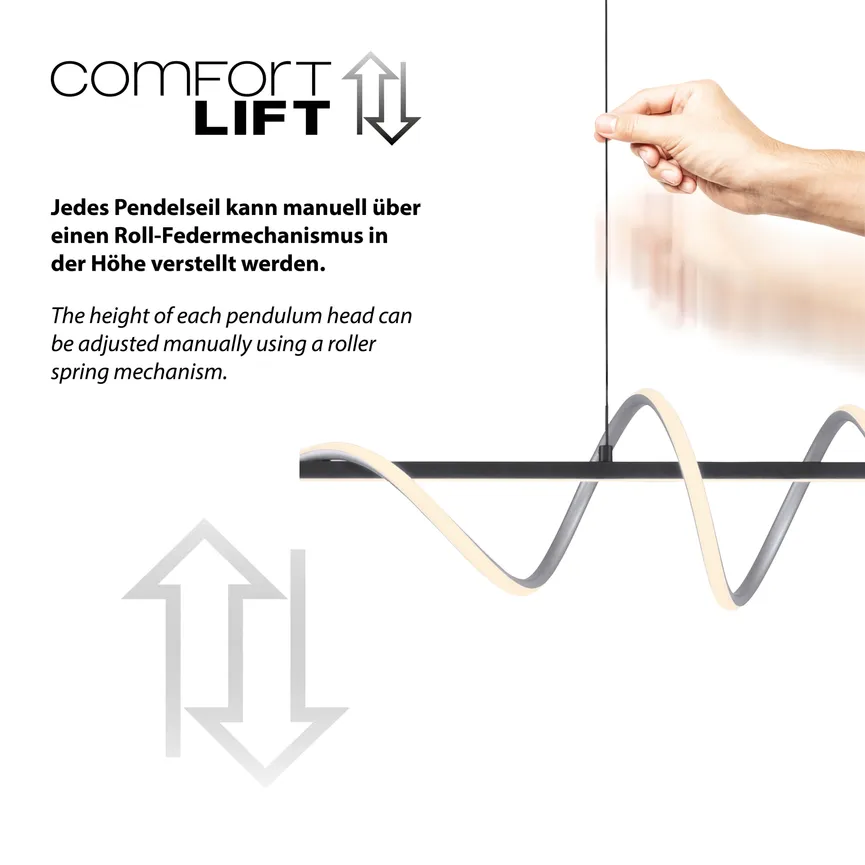 Pendelleuchte "Emanda" detail