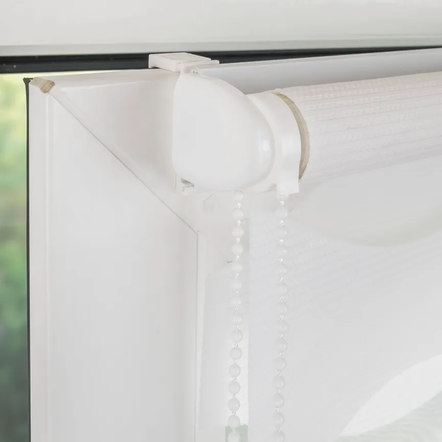 Duo-Rollo Wave weiß detail