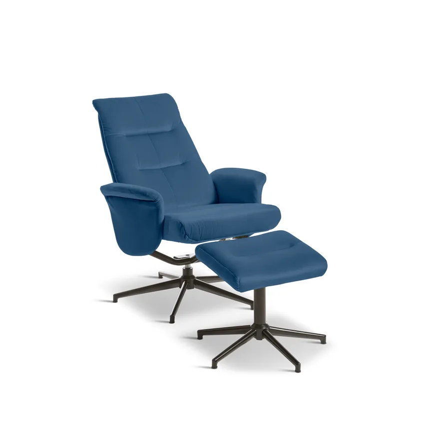 Relaxsessel + Hocker detail