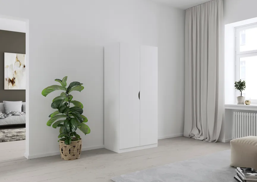 Drehtürenschrank 2-trg. milieu