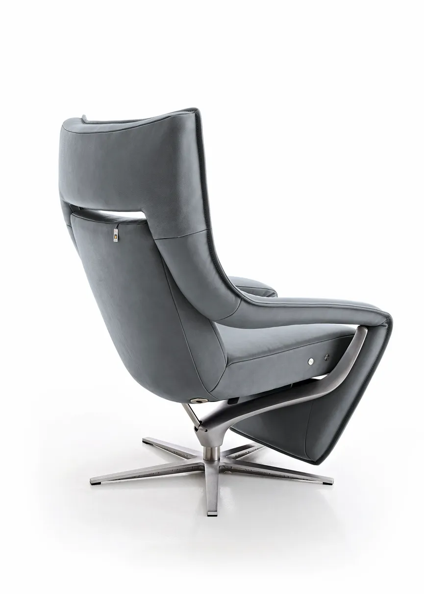 Sessel Yoko-4 DK nickel detail