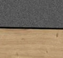 Grau-Metallic / Eiche Artisan material_farbe