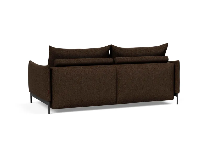 Klappsofa Metall schwarz detail