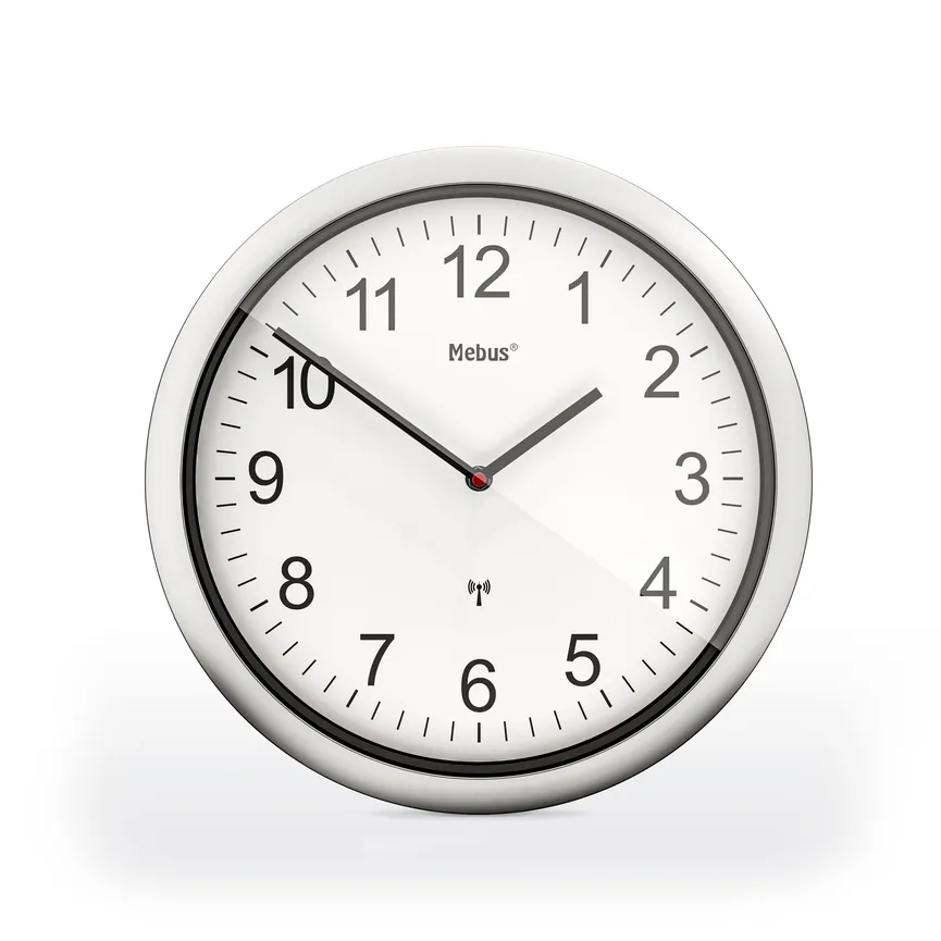 Funk-Wanduhr material_farbe