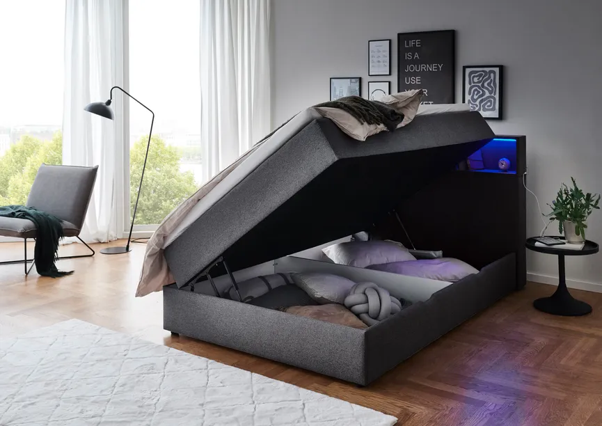 Boxspringbett LF 140x200 milieu