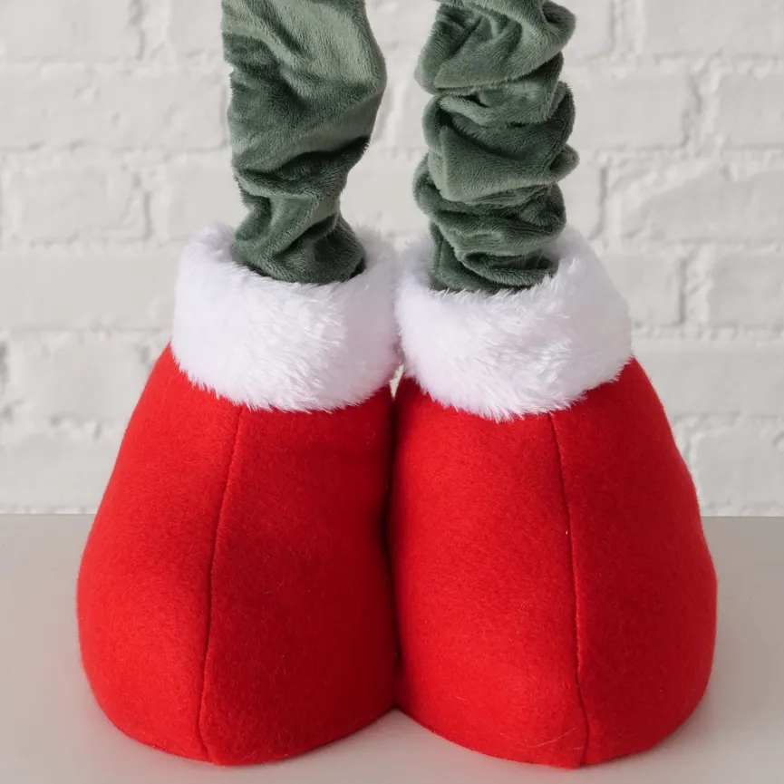 Figur  "Balthasar " grün-rot detail