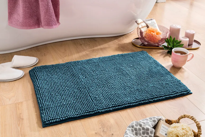 Badematte Chenille Chelsea milieu