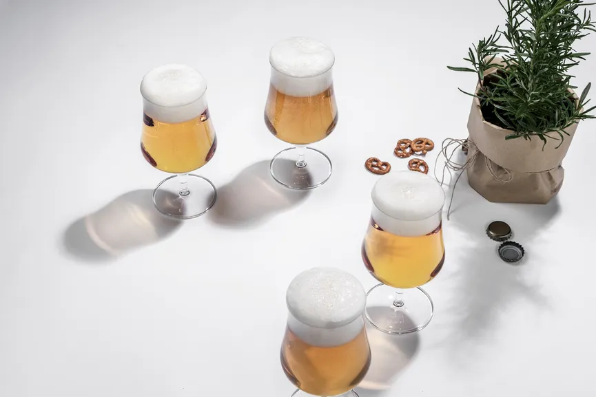 Craftbierglas "Basic" 4er-Set milieu