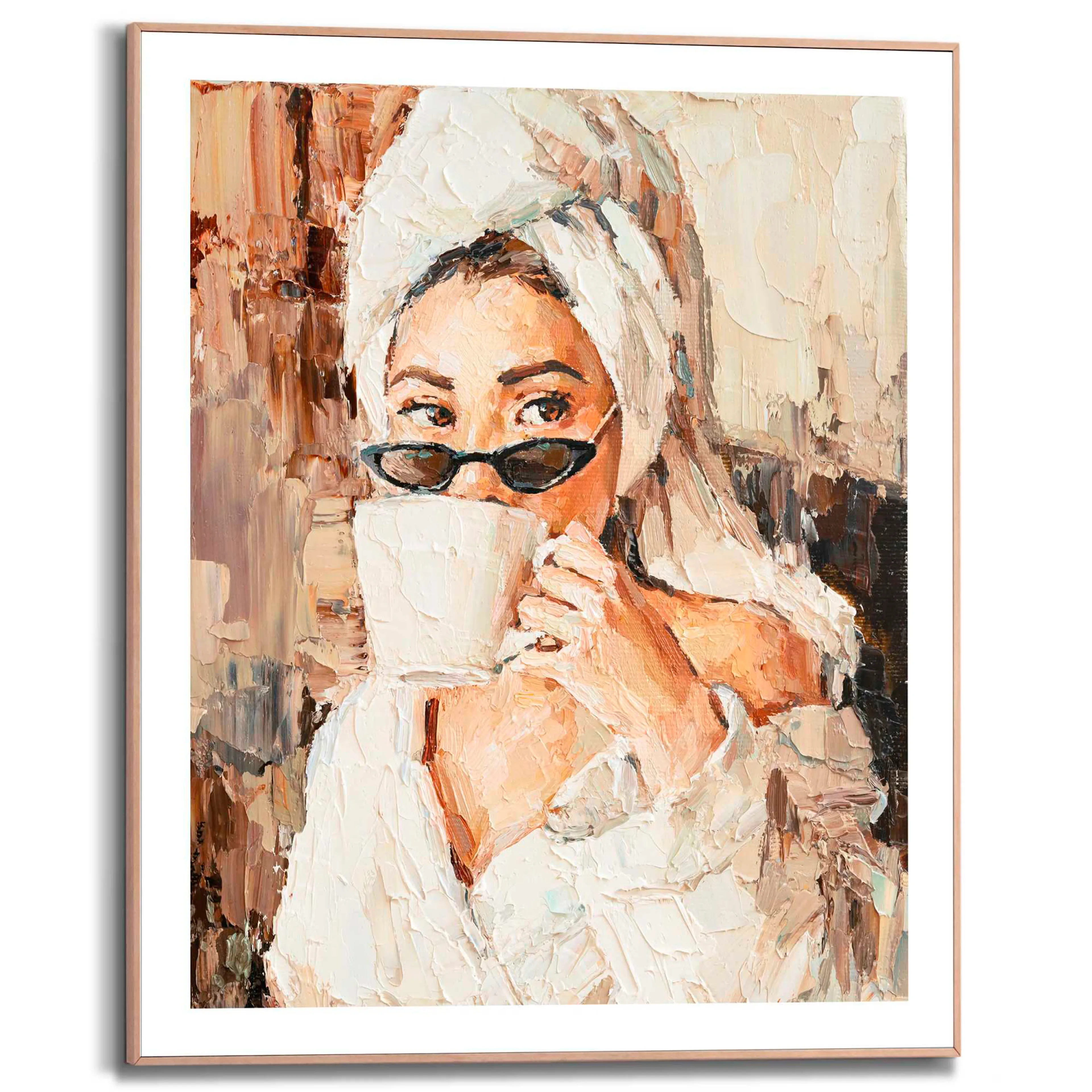 Wandbild 40 x 50 cm Waking Up