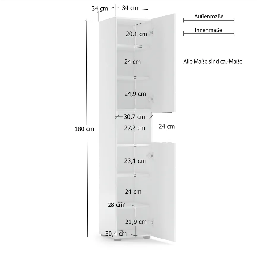 *Hochschrank detail