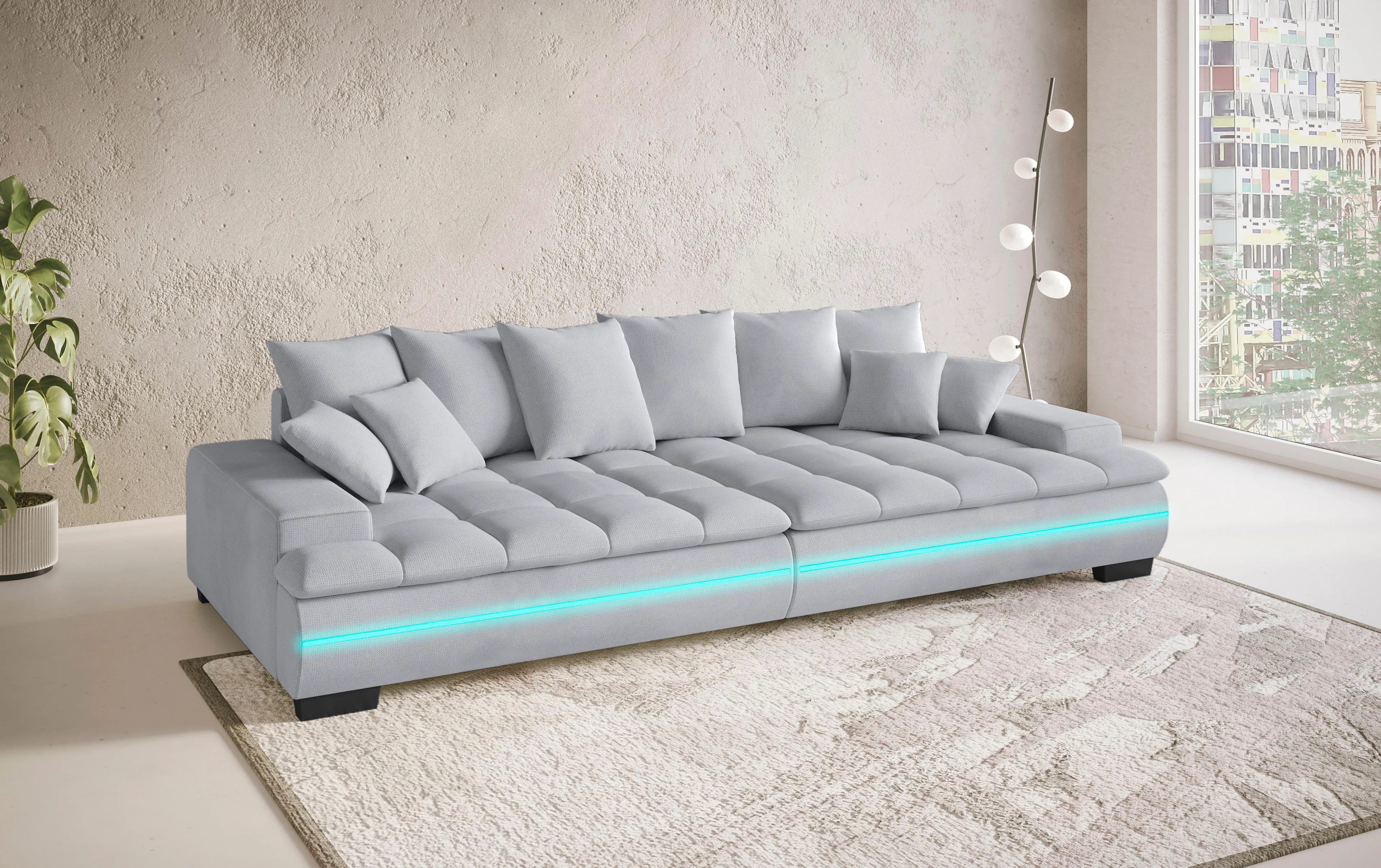 Bigsofa mit LED-Beleuchtung Haiti II