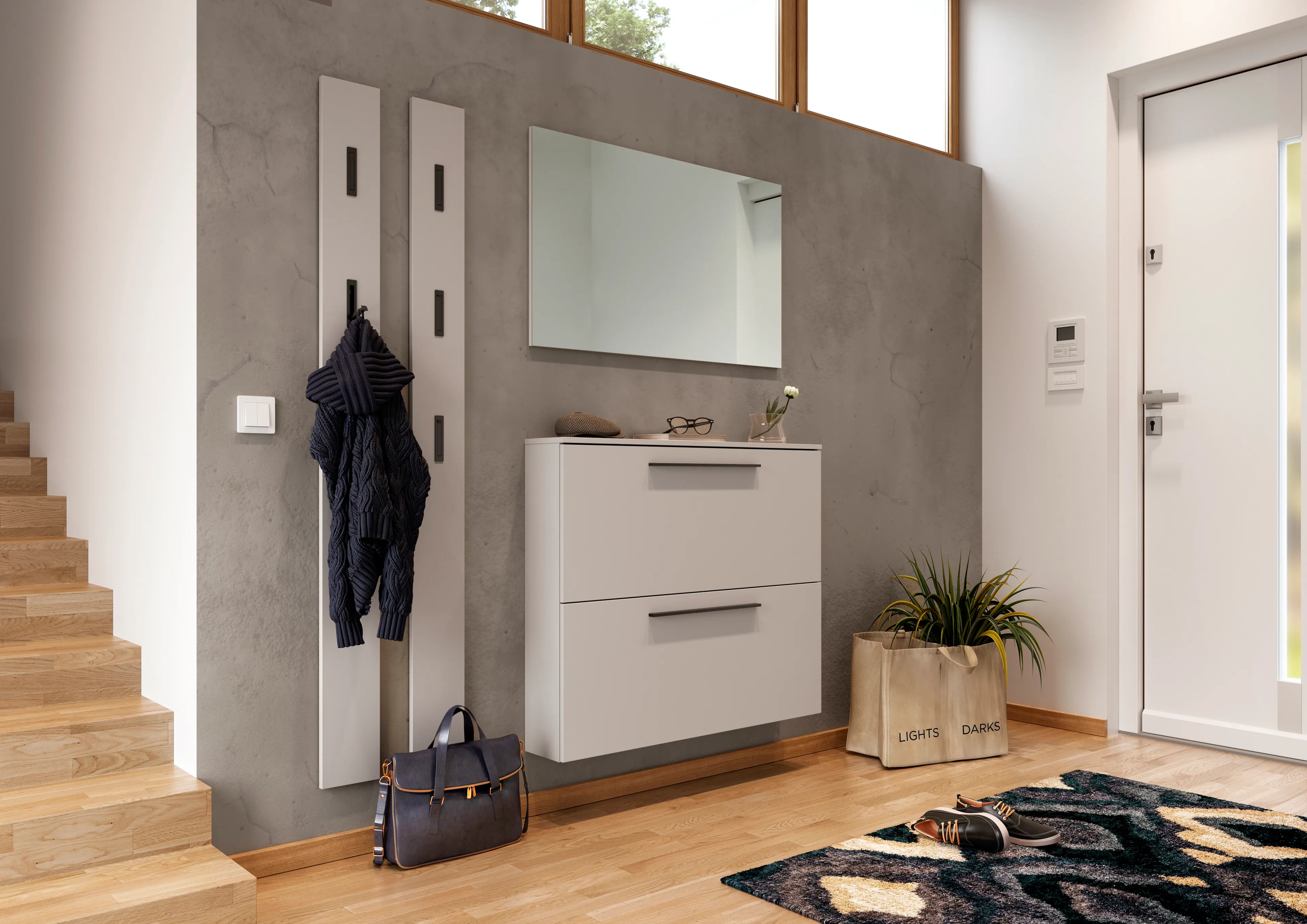 Hängeschuhschrank Utah