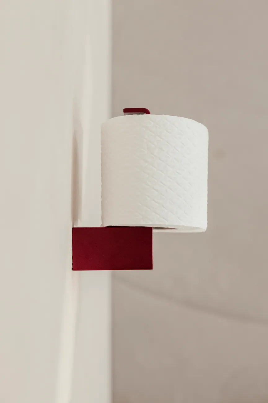 Toilettenpapierhalter detail
