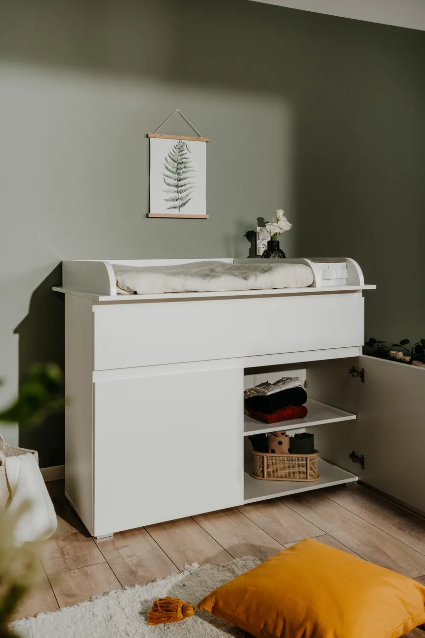 Wickelkommode 2-trg. detail