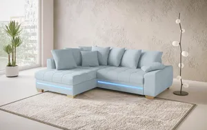 Ecksofa mit LED-Beleuchtung