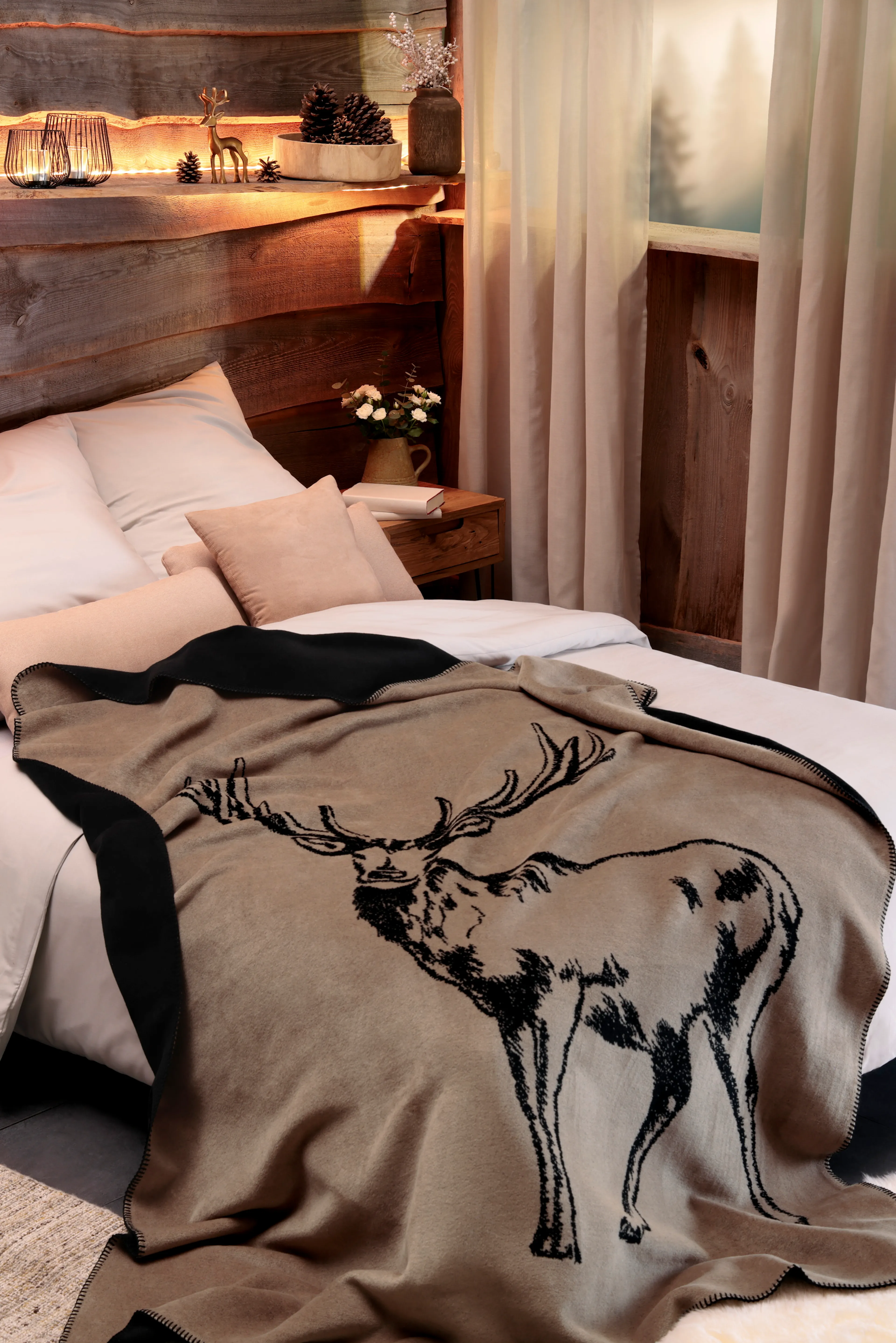 Kuscheldecke Deer 150 x 200 cm
