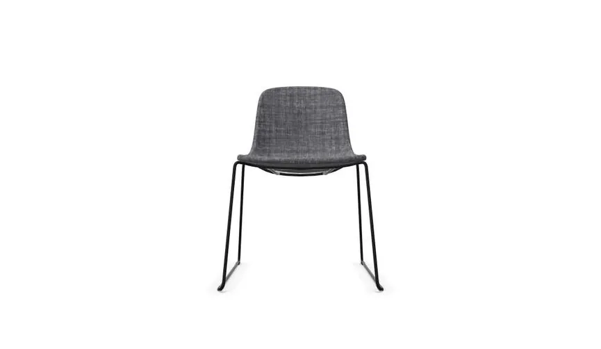 Stuhl Sled fully upholstered detail