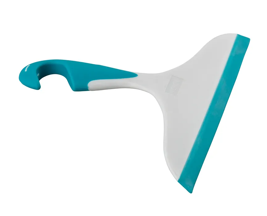 Badezimmerwischer Loano blau detail