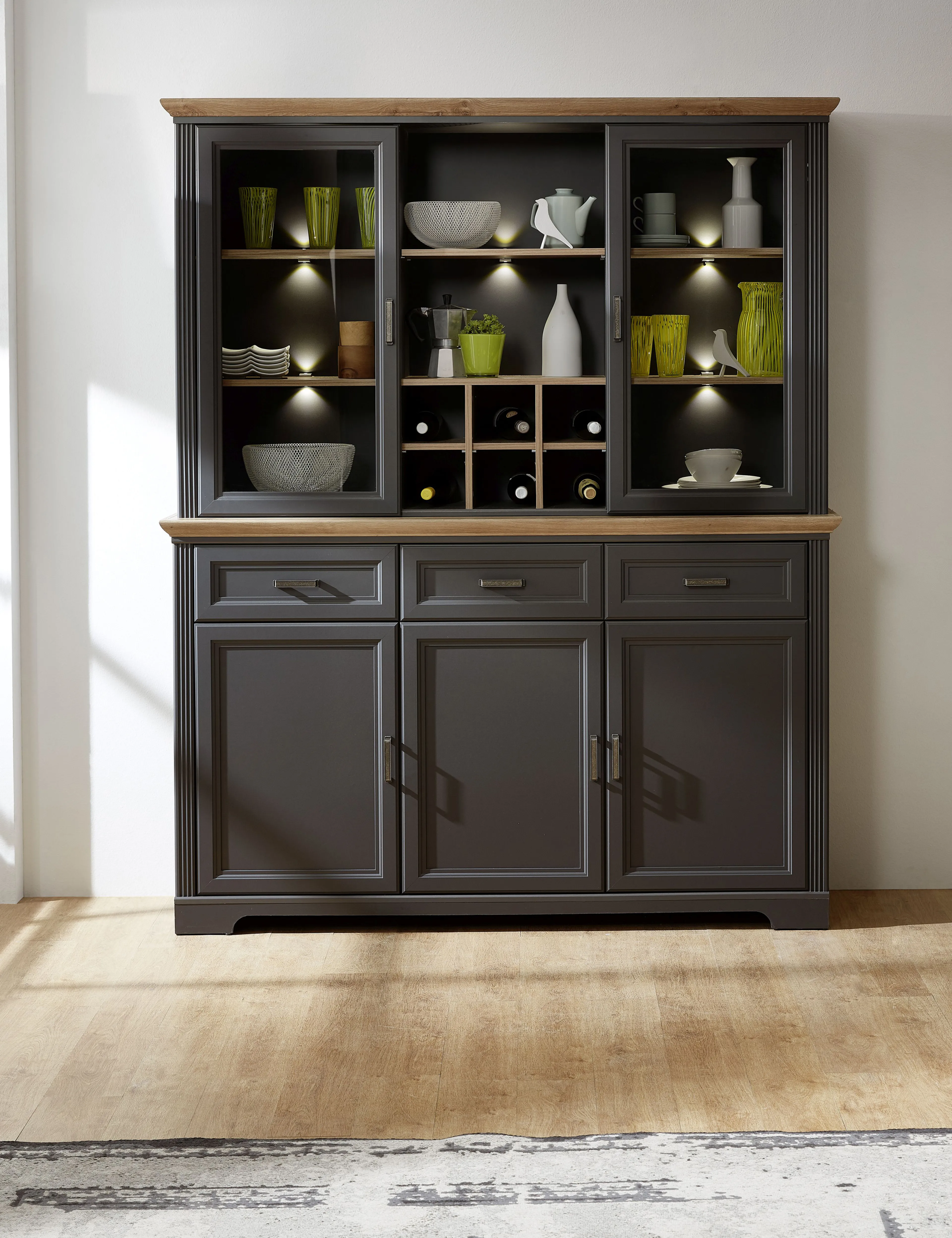 Sideboard/Buffet 3-trg. Jasmin 